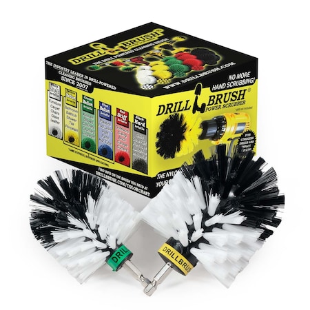 Drillbrush Drill Brush - Truck - Car - Motorcycles - Cleaning Supplies - Truck W-S-MO-QC-DB